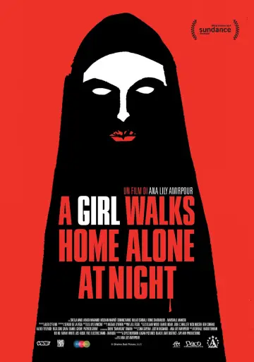Plakat do filmu "O dziewczynie, która wraca nocą sama do domu" #260434