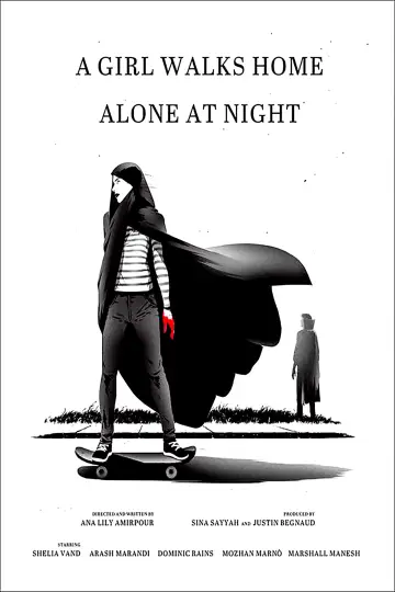 Plakat do filmu "O dziewczynie, która wraca nocą sama do domu" #260442
