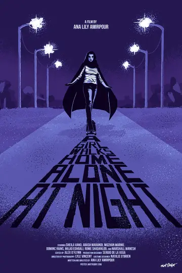 Plakat do filmu "O dziewczynie, która wraca nocą sama do domu" #260443