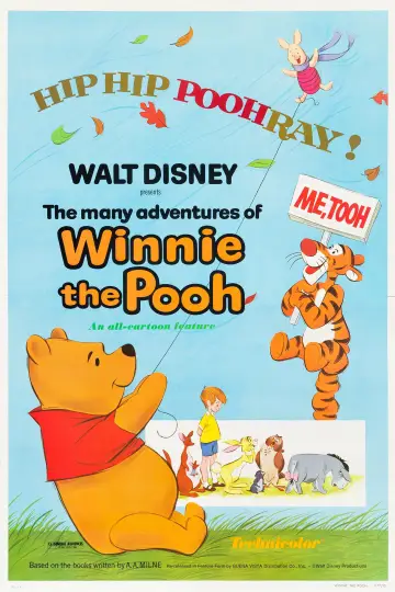 Plakat do filmu "Przygody Kubusia Puchatka" #865804