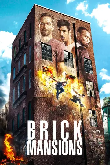 Plakat do filmu "Brick Mansions. Najlepszy z najlepszych" #89451