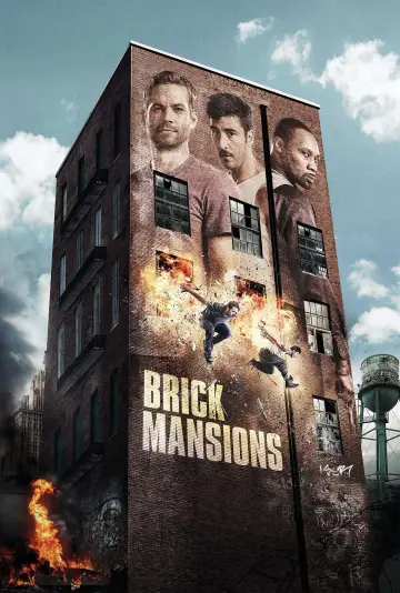 Plakat do filmu "Brick Mansions. Najlepszy z najlepszych" #89456