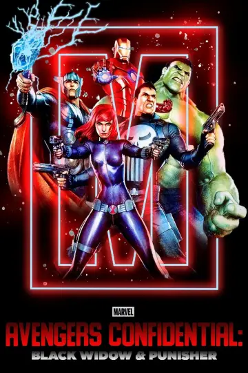 Plakat do filmu "Avengers Confidential: Czarna Wdowa i Punisher" #860949