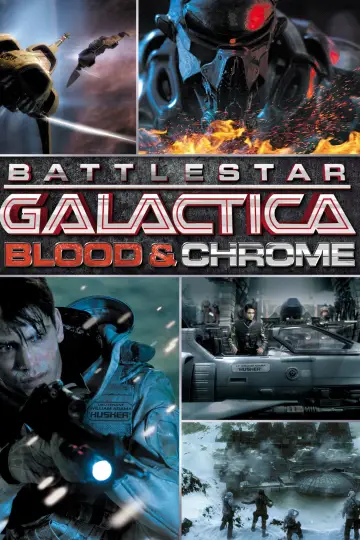Plakat do filmu "Battlestar Galactica. Krew i chrom" #149434