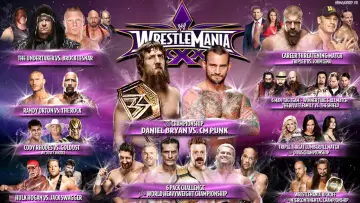 Zasłona do filmu "WWE WrestleMania XXX" #1093723