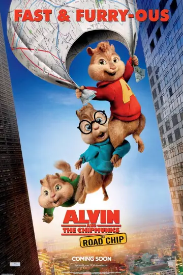 Plakat do filmu "Alvin i wiewiórki: Wielka wyprawa" #651919