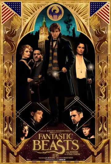 Plakat do filmu "Fantastyczne zwierzęta i jak je znaleźć" #25102