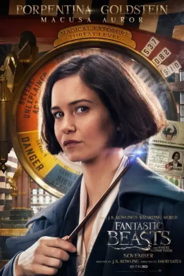 Plakat do filmu "Fantastyczne zwierzęta i jak je znaleźć" #590613