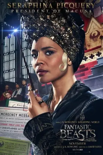 Plakat do filmu "Fantastyczne zwierzęta i jak je znaleźć" #590619