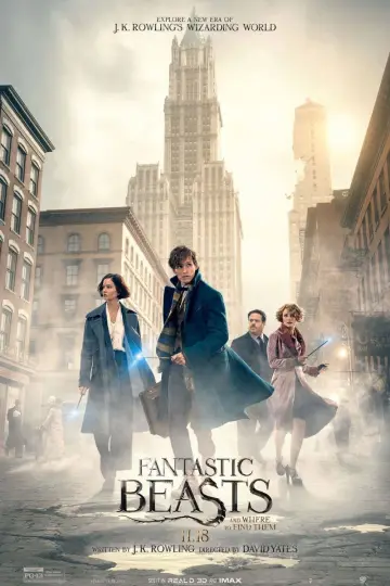 Plakat do filmu "Fantastyczne zwierzęta i jak je znaleźć" #590623