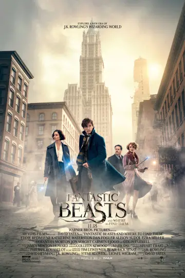 Plakat do filmu "Fantastyczne zwierzęta i jak je znaleźć" #590626
