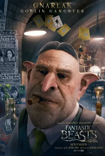 Plakat do filmu "Fantastyczne zwierzęta i jak je znaleźć" #590628