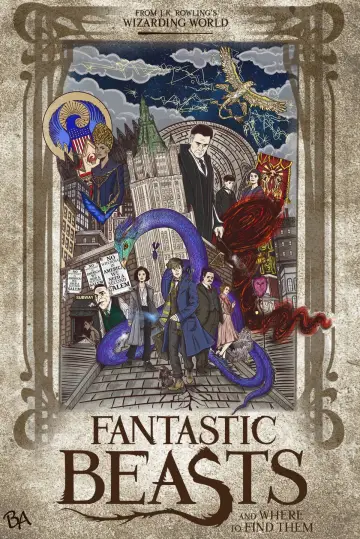 Plakat do filmu "Fantastyczne zwierzęta i jak je znaleźć" #771110