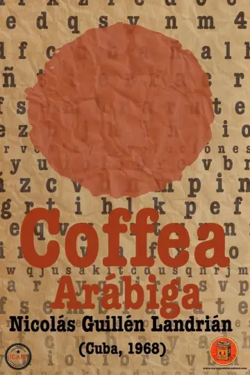 Coffea arábiga plakat