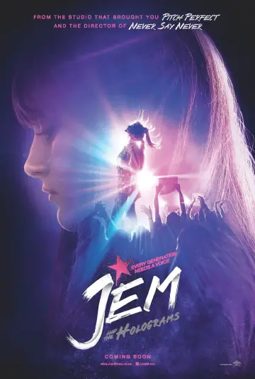Plakat do filmu "Jem i Hologramy" #1061446
