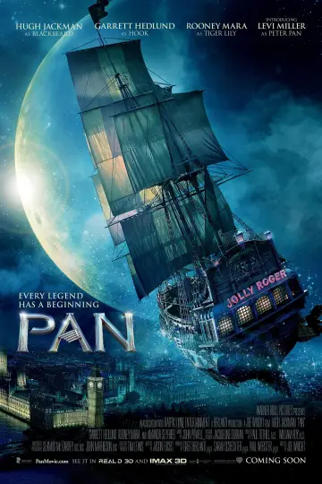 Plakat do filmu "Piotruś. Wyprawa do Nibylandii" #850671