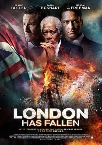 Plakat do filmu "Londyn w ogniu" #43919