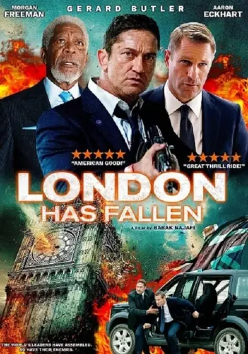 Plakat do filmu "Londyn w ogniu" #43920
