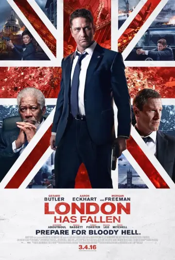 Plakat do filmu "Londyn w ogniu" #43921