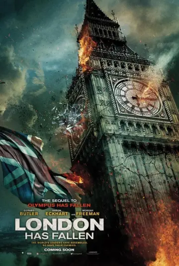 Plakat do filmu "Londyn w ogniu" #43922