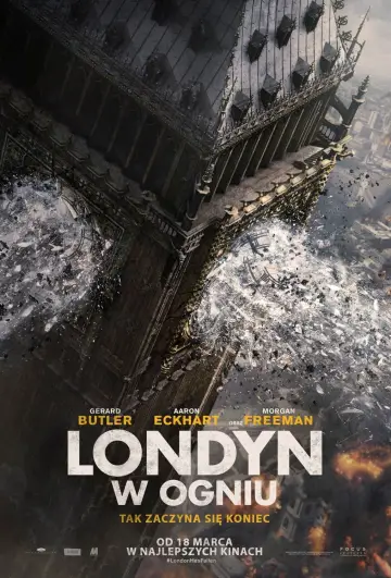 Plakat do filmu "Londyn w ogniu" #663262