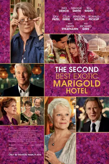 Plakat do filmu "Drugi Hotel Marigold" #998983