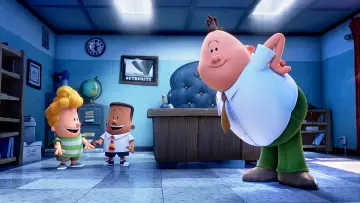 Zasłona do filmu "Kapitan Majtas: Pierwszy wielki film" #295922