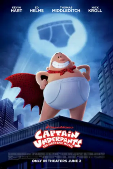 Plakat do filmu "Kapitan Majtas: Pierwszy wielki film" #295939