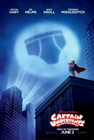 Plakat do filmu "Kapitan Majtas: Pierwszy wielki film" #72433