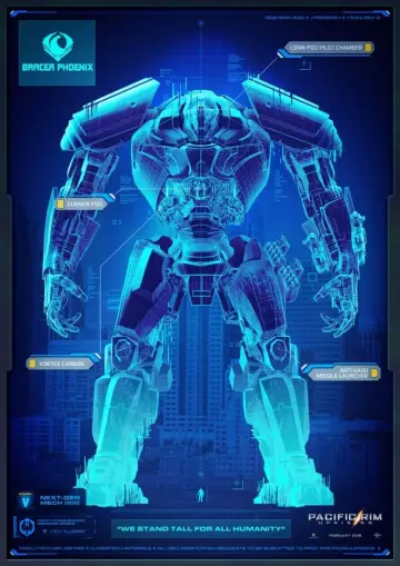 Plakat do filmu "Pacific Rim: Rebelia" #25547
