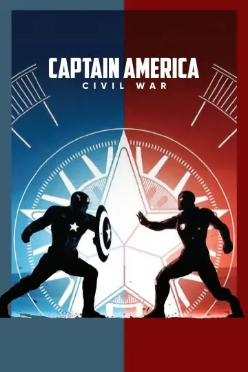Plakat do filmu "Kapitan Ameryka: Wojna bohaterów" #1206261