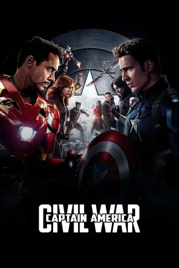 Plakat do filmu "Kapitan Ameryka: Wojna bohaterów" #1215037
