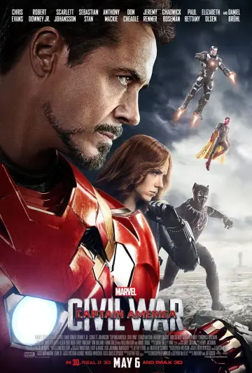 Plakat do filmu "Kapitan Ameryka: Wojna bohaterów" #15958