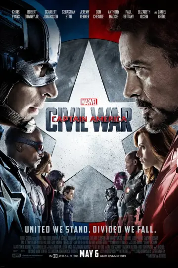 Plakat do filmu "Kapitan Ameryka: Wojna bohaterów" #15991