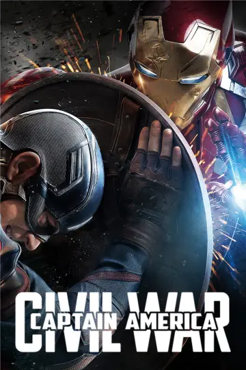 Plakat do filmu "Kapitan Ameryka: Wojna bohaterów" #15996
