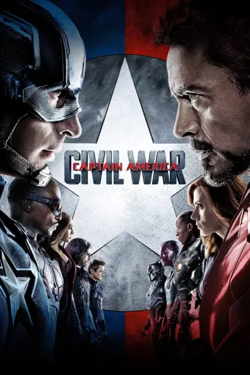Plakat do filmu "Kapitan Ameryka: Wojna bohaterów" #16004