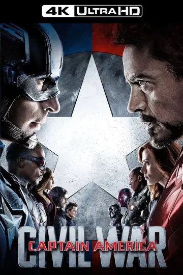 Plakat do filmu "Kapitan Ameryka: Wojna bohaterów" #16019