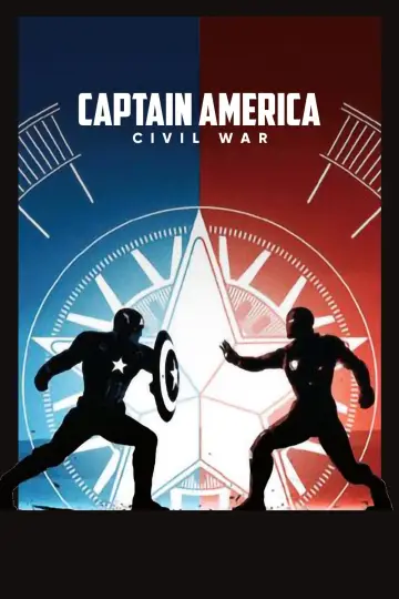 Plakat do filmu "Kapitan Ameryka: Wojna bohaterów" #430256