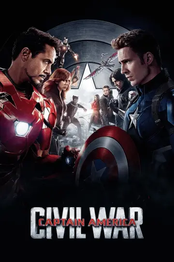 Plakat do filmu "Kapitan Ameryka: Wojna bohaterów" #430257