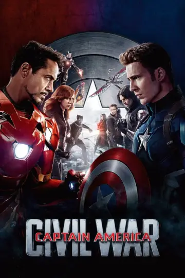 Plakat do filmu "Kapitan Ameryka: Wojna bohaterów" #560677
