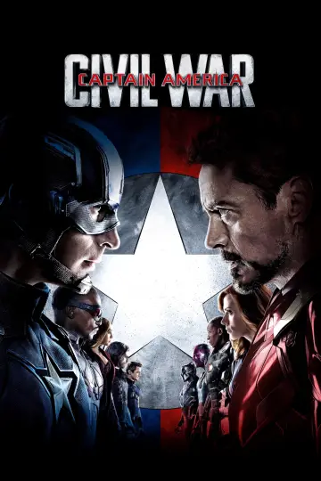 Plakat do filmu "Kapitan Ameryka: Wojna bohaterów" #560709