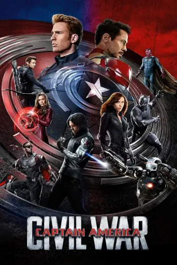 Plakat do filmu "Kapitan Ameryka: Wojna bohaterów" #560712