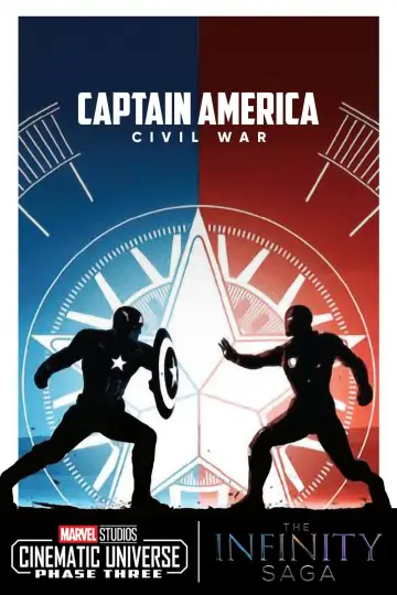 Plakat do filmu "Kapitan Ameryka: Wojna bohaterów" #560717