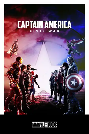 Plakat do filmu "Kapitan Ameryka: Wojna bohaterów" #560751