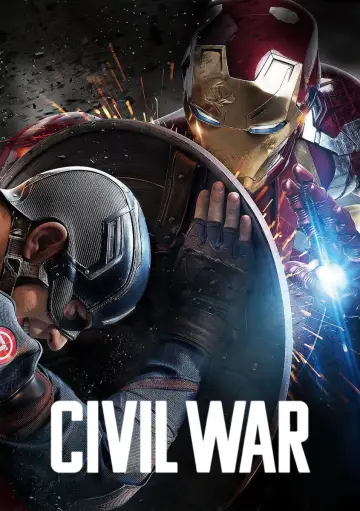 Plakat do filmu "Kapitan Ameryka: Wojna bohaterów" #748732