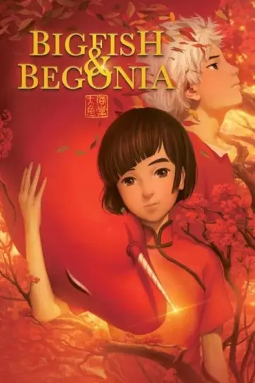 Plakat do filmu "Duża ryba i begonia" #129849