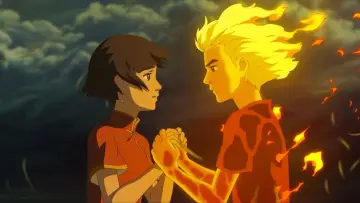 Zasłona do filmu "Duża ryba i begonia" #215714