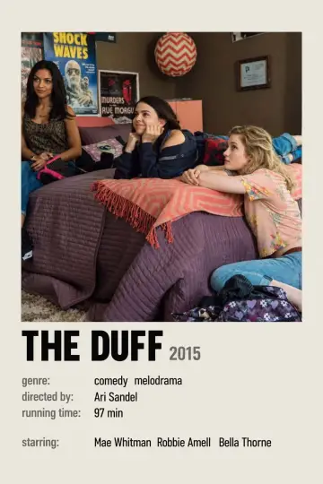 Plakat do filmu "THE DUFF [#ta brzydka i gruba]" #1737773