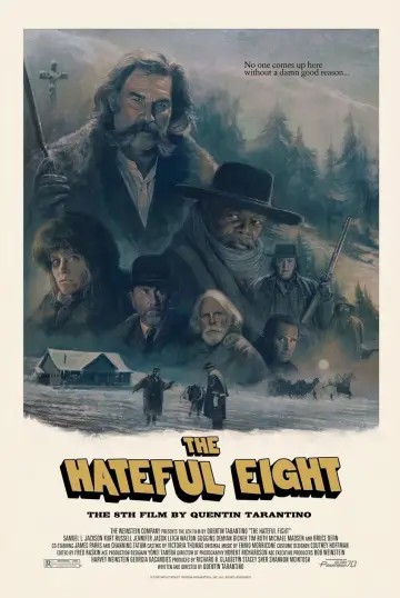Plakat do filmu "Nienawistna ósemka" #1893028