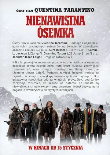 Plakat do filmu "Nienawistna ósemka" #582767
